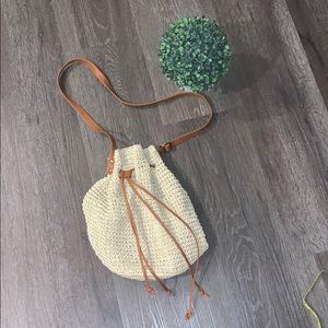 Straw Bucket Bag!